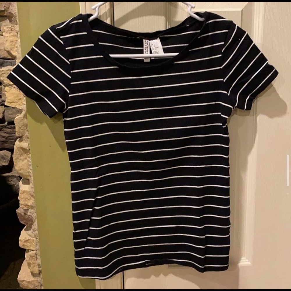 H&M Stripped Tee